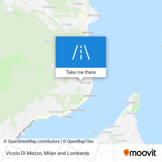 Vicolo Di Mezzo map