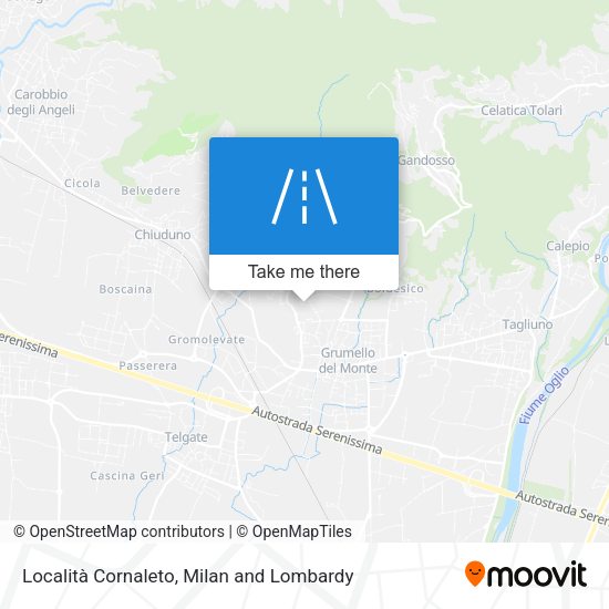 Località Cornaleto map