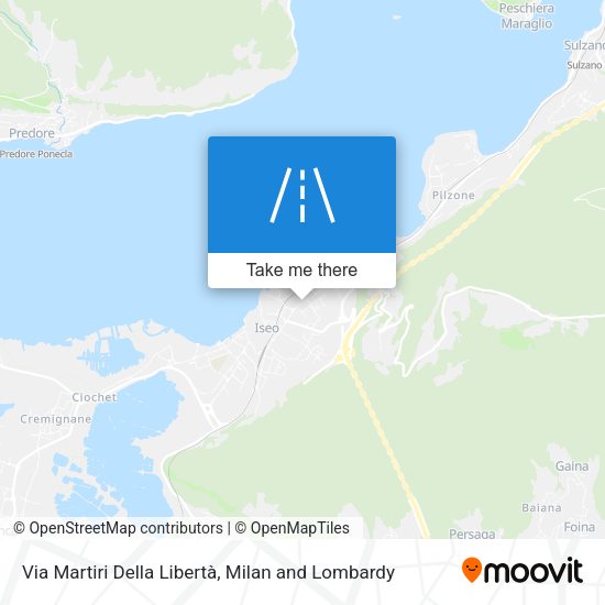 Via Martiri Della Libertà map