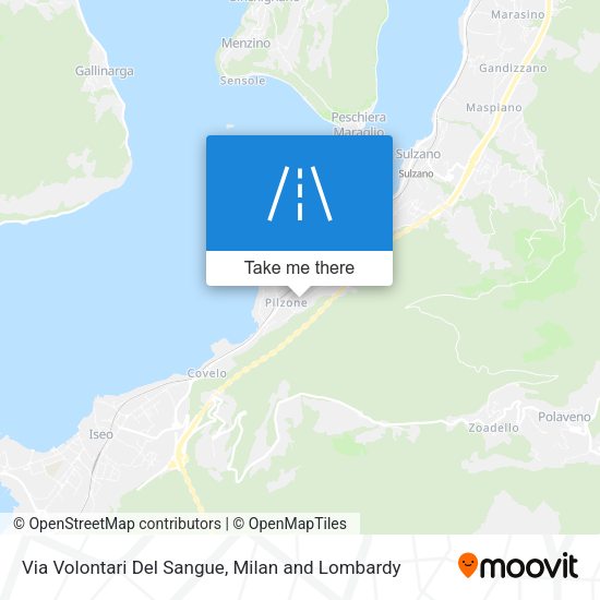 Via Volontari Del Sangue map