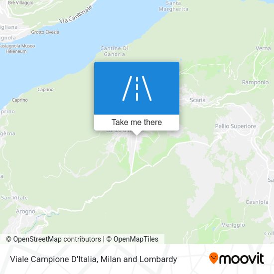 Viale Campione D'Italia map
