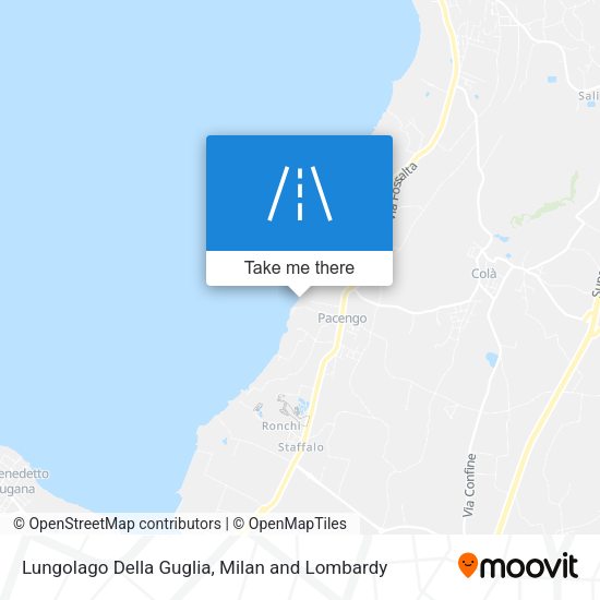 Lungolago Della Guglia map