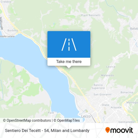 Sentiero Dei Tecétt - 54 map