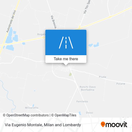 Via Eugenio Montale map