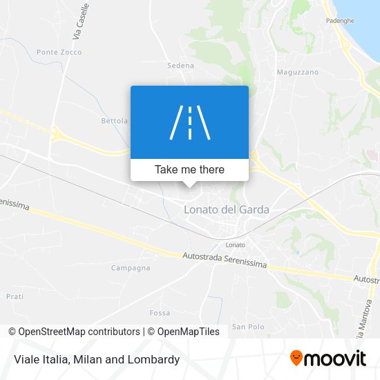 Viale Italia map