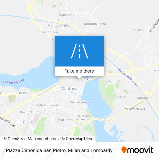 Piazza Canonica San Pietro map