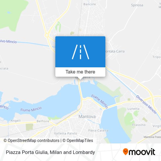 Piazza Porta Giulia map