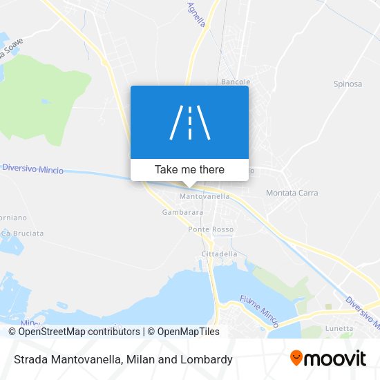 Strada Mantovanella map