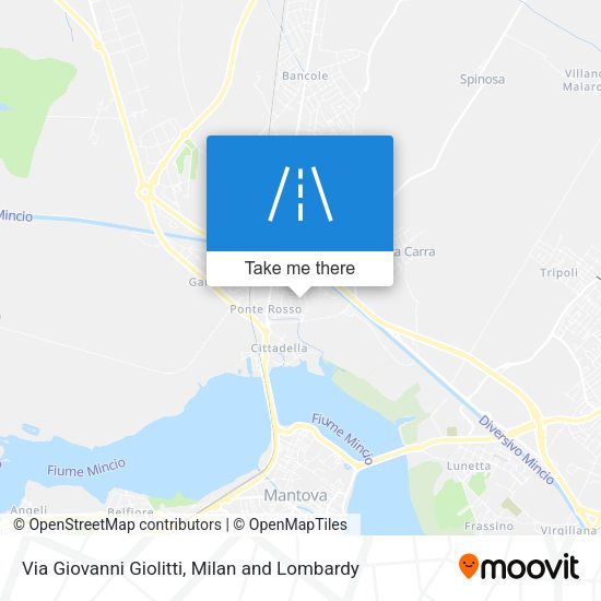 Via Giovanni Giolitti map