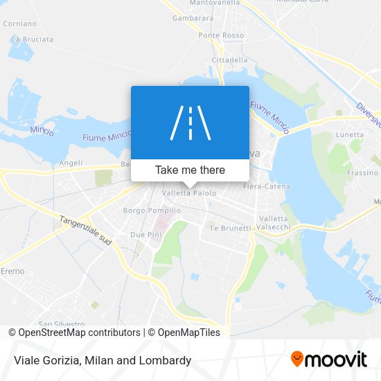 Viale Gorizia map
