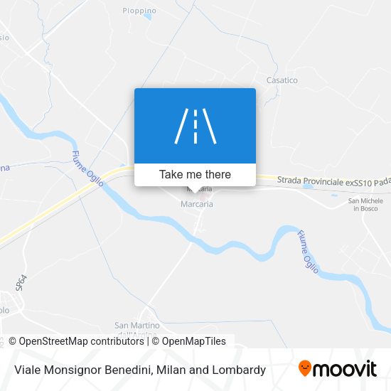 Viale Monsignor Benedini map