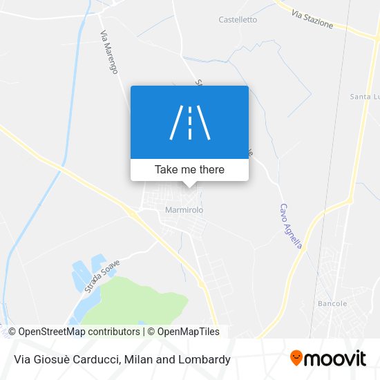 Via Giosuè Carducci map