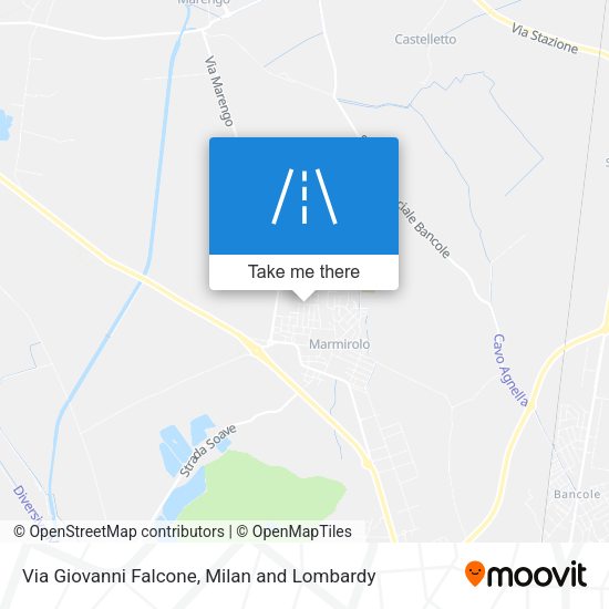 Via Giovanni Falcone map