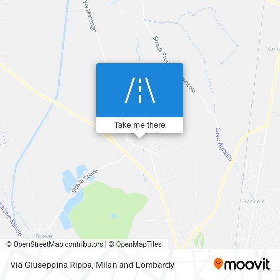 Via Giuseppina Rippa map
