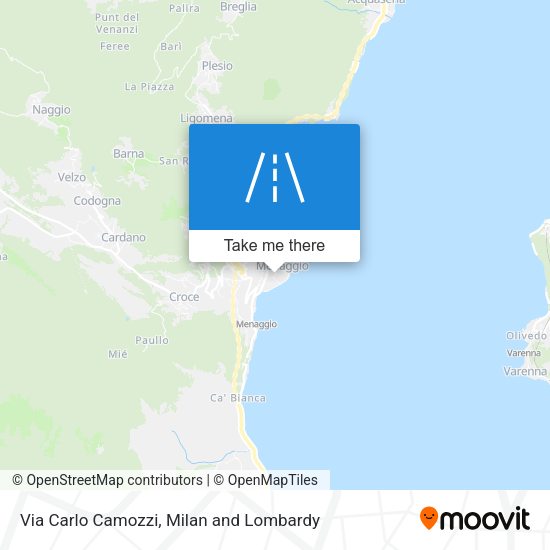 Via Carlo Camozzi map