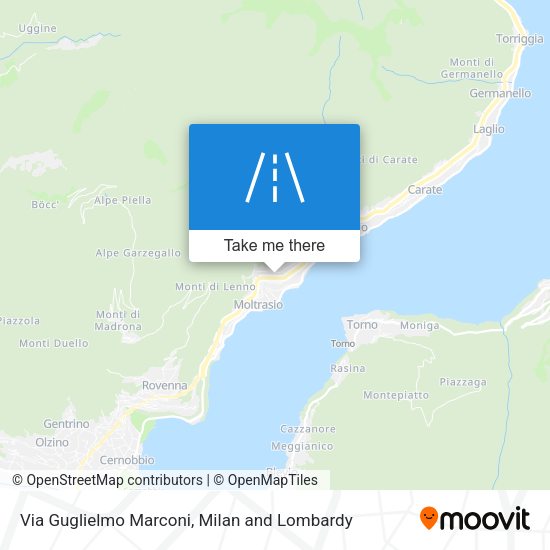 Via Guglielmo Marconi map