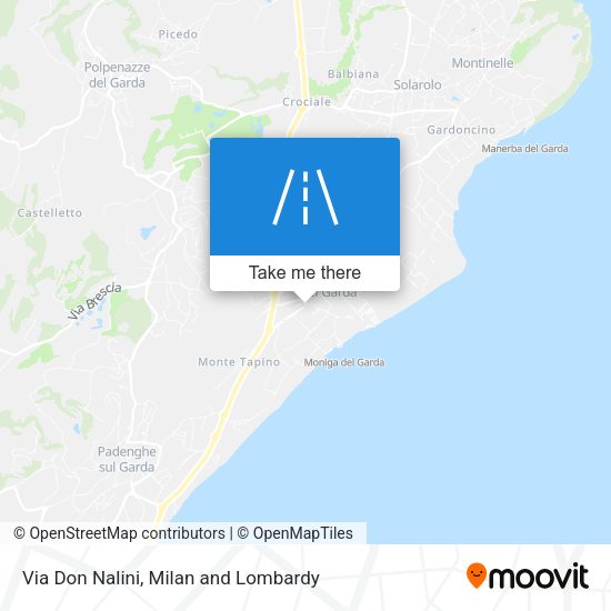 Via Don Nalini map