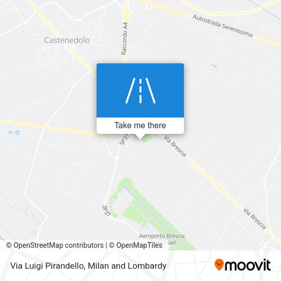 Via Luigi Pirandello map