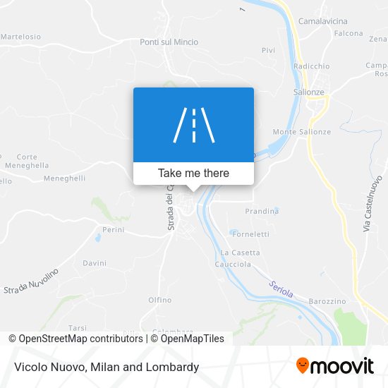 Vicolo Nuovo map