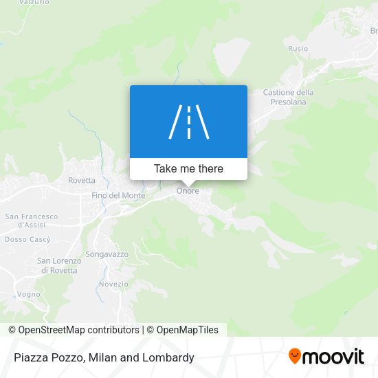 Piazza Pozzo map