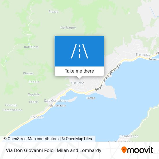 Via Don Giovanni Folci map