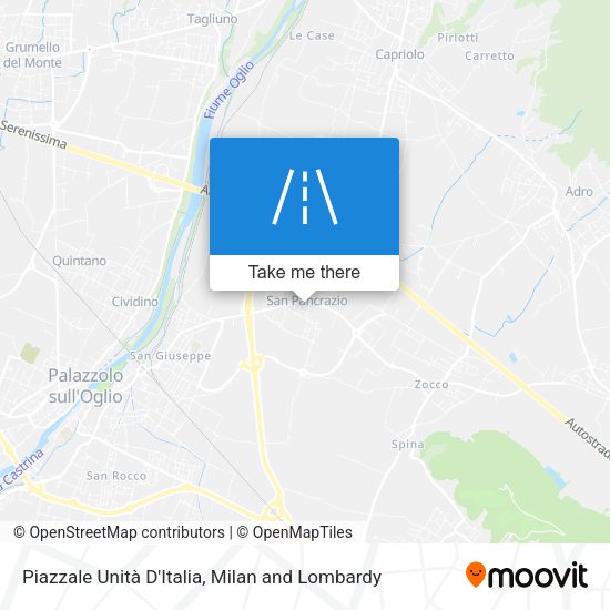 Piazzale Unità D'Italia map