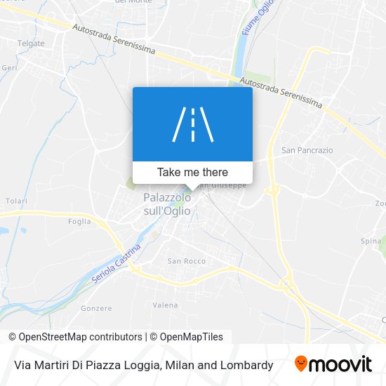 Via Martiri Di Piazza Loggia map