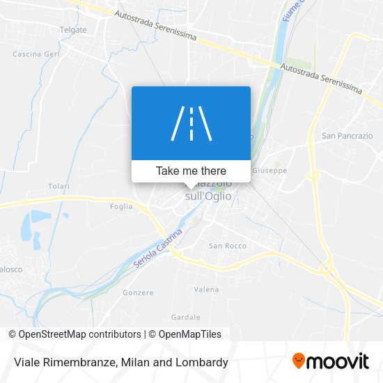 Viale Rimembranze map