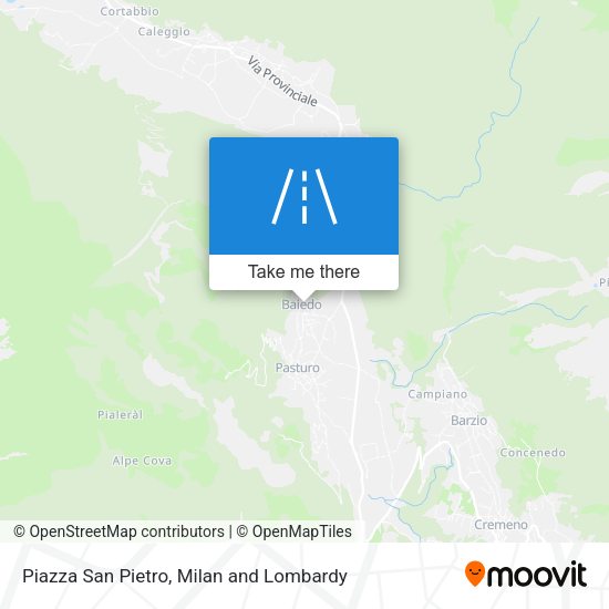 Piazza San Pietro map