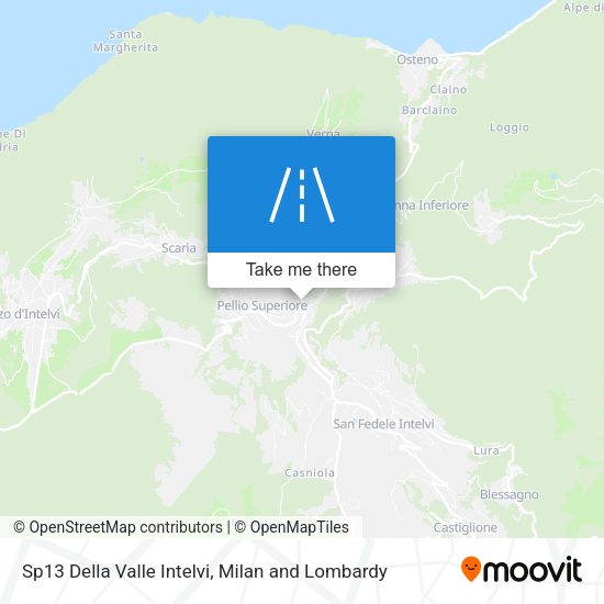 Sp13 Della Valle Intelvi map