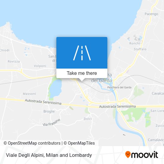 Viale Degli Alpini map