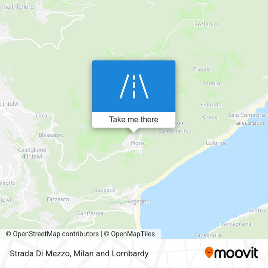 Strada Di Mezzo map