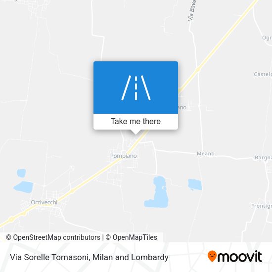 Via Sorelle Tomasoni map