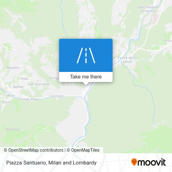 Piazza Santuario map