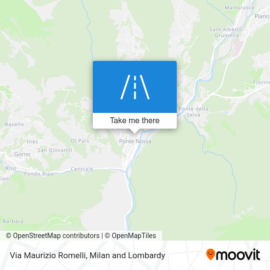 Via Maurizio Romelli map
