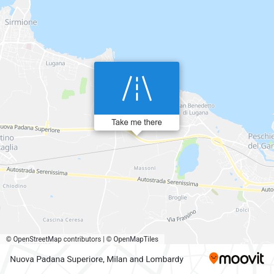 Nuova Padana Superiore map