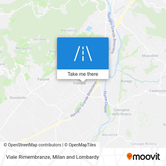 Viale Rimembranze map