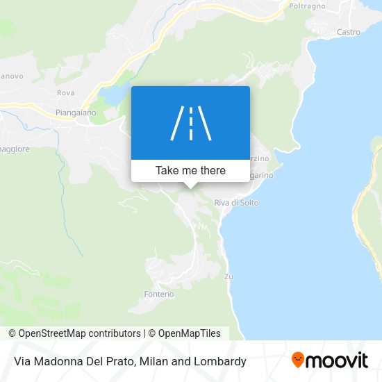 Via Madonna Del Prato map