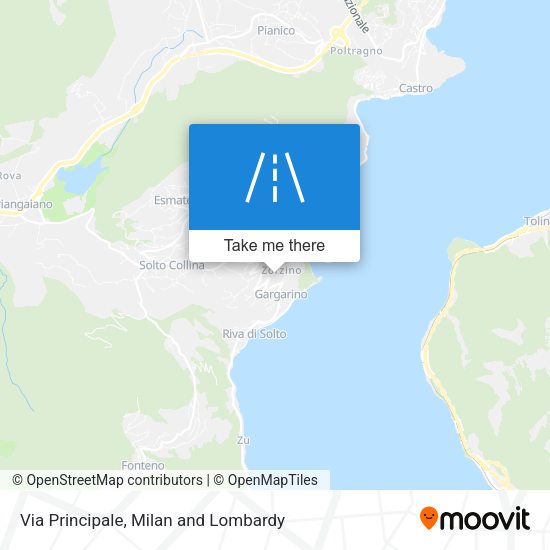 Via Principale map