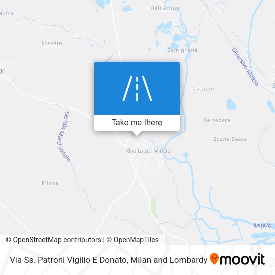 Via Ss. Patroni Vigilio E Donato map