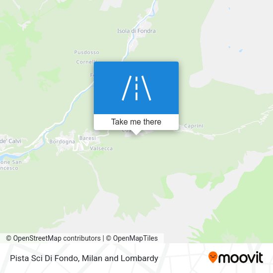 Pista Sci Di Fondo map