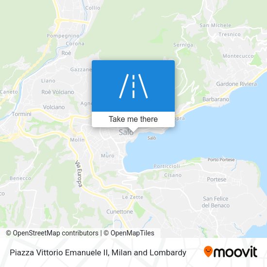 Piazza Vittorio Emanuele II map