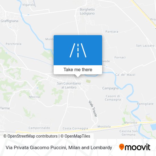 Via Privata Giacomo Puccini map