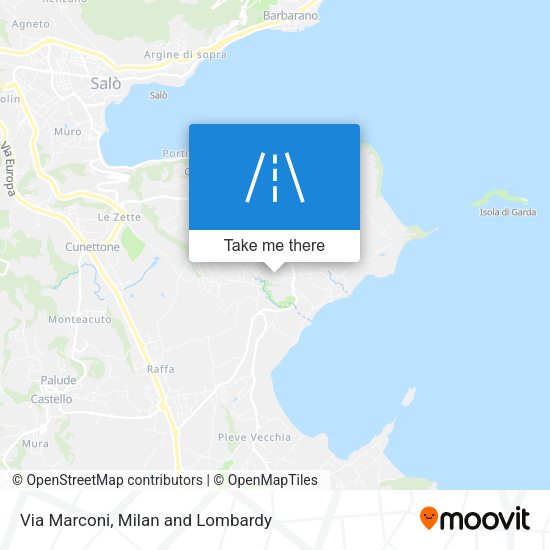 Via Marconi map