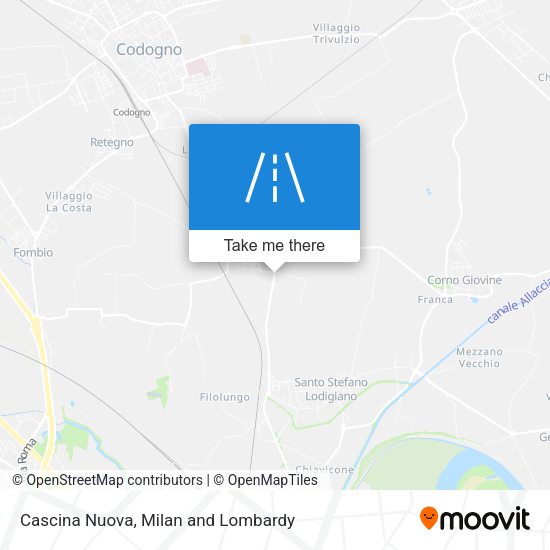 Cascina Nuova map
