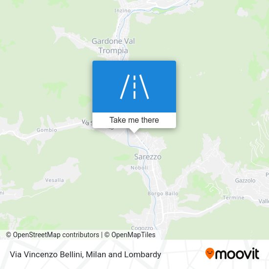 Via Vincenzo Bellini map