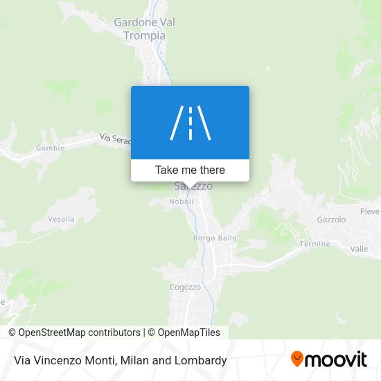 Via Vincenzo Monti map