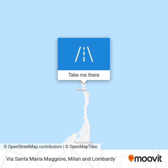Via Santa Maria Maggiore map