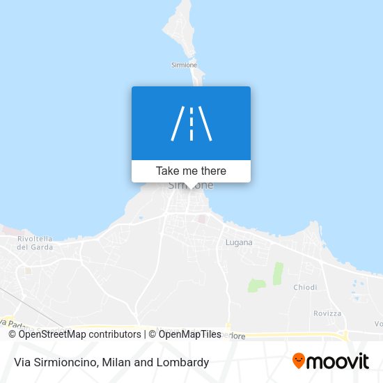 Via Sirmioncino map
