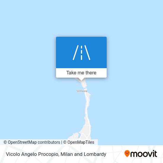 Vicolo Angelo Procopio map